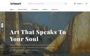 Artmart (Egens Lab) (screenshot desktop)