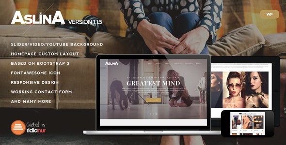 Aslina (ThemeForest)