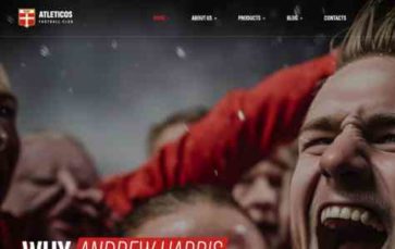 Atleticos (screenshot desktop)
