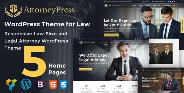 AttorneyPress (ThemeForest)