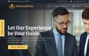 AttorneyPress (screenshot desktop)