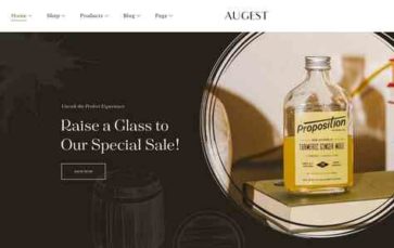 Augest (screenshot desktop)