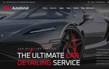 AutoDetail (screenshot desktop)