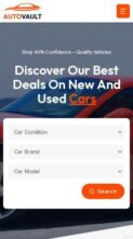 Autovault (screenshot mobile)