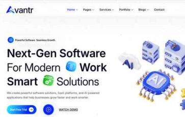 Avantr (screenshot desktop)