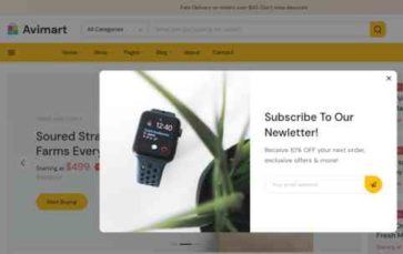 Avimart (screenshot desktop)