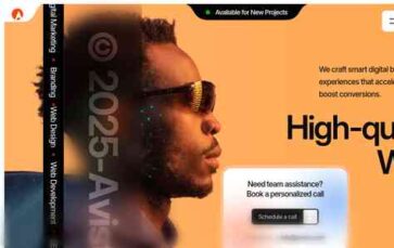 Avista (ThemeXriver) - (screenshot desktop)