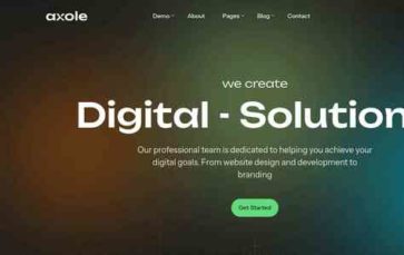 Axole (screenshot desktop)