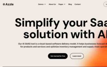 Azzle (screenshot desktop)