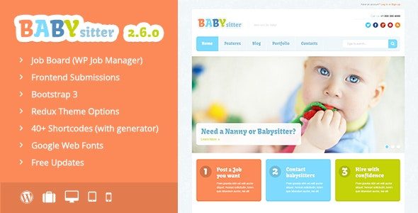 Babysitter (ThemeForest)