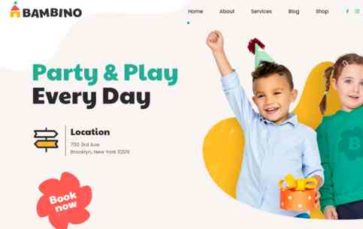 Bambino (Bold Themes) - (screenshot desktop)