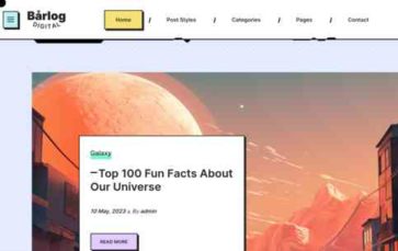 Barlog (screenshot desktop)