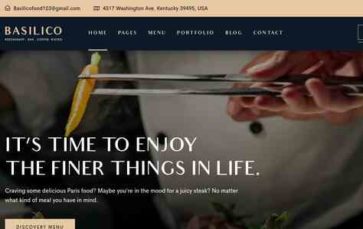 Basilico (screenshot desktop)