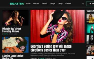 Beatrix (Gossip Themes) (screenshot desktop)