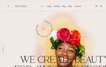 Beautium (screenshot desktop)