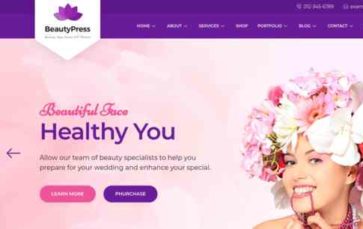 BeautyPress (screenshot desktop)