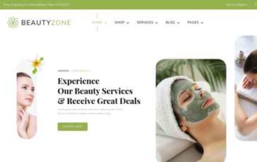 BeautyZone (WPThemeGo) (screenshot desktop)
