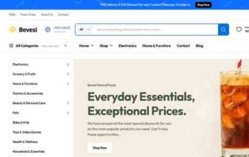 Bevesi (screenshot desktop)