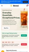 Bevesi (screenshot mobile)