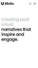 Bfolio (screenshot mobile)