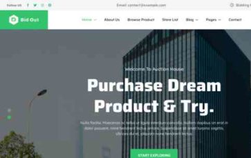 Bidout (screenshot desktop)