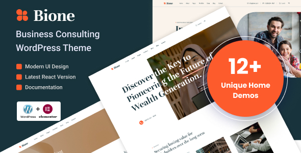 Bione (ThemeForest)