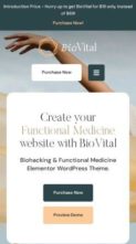 BioVital (screenshot mobile)