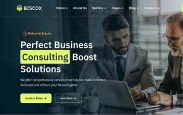 Biscox (screenshot desktop)