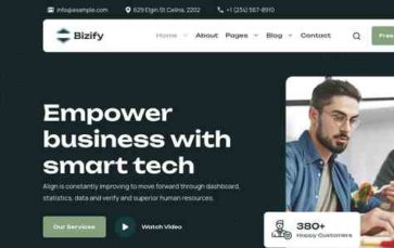 Bizify (screenshot desktop)