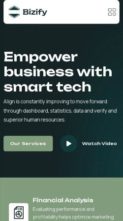 Bizify (screenshot mobile)