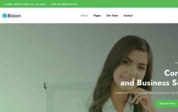 Bizion (screenshot desktop)