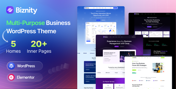 Biznity (ThemeForest)
