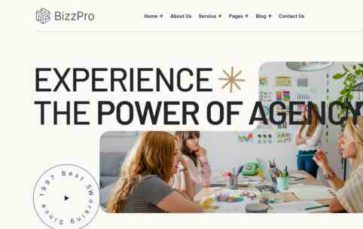 Bizzpro (Gossip Themes) (screenshot desktop)