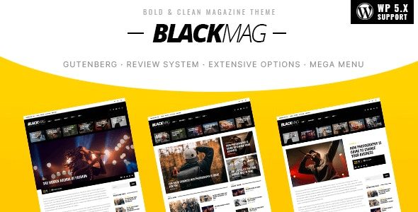 BlackMag (ThemeForest)