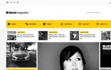 BlockMagazine (screenshot desktop)