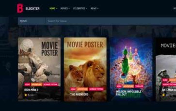 Blockter (screenshot desktop)