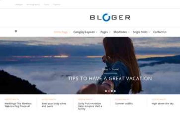 Blogger Pro (screenshot desktop)