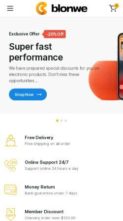 Blonwe (screenshot mobile)