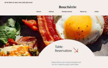 Boucherie (screenshot desktop)