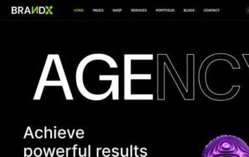 Brandx (screenshot desktop)