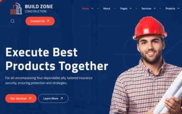 Buildzone (screenshot desktop)