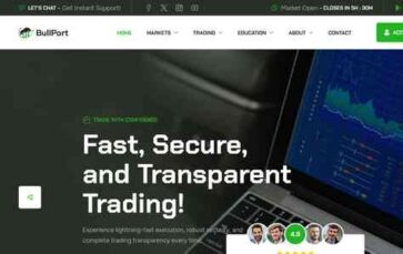 BullPort (screenshot desktop)