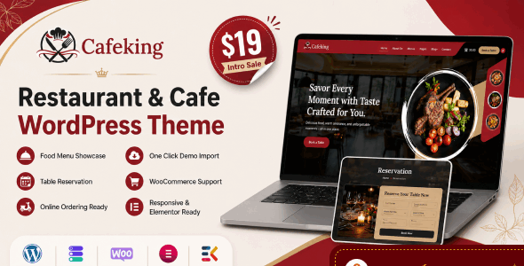 CafeKing (ThemeForest)