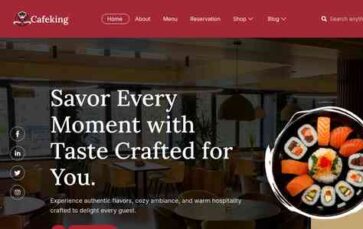 CafeKing (screenshot desktop)