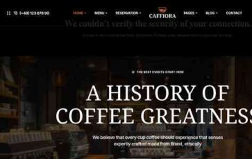 Caffiora (screenshot desktop)