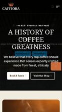 Caffiora (screenshot mobile)