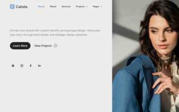Caliste (screenshot desktop)