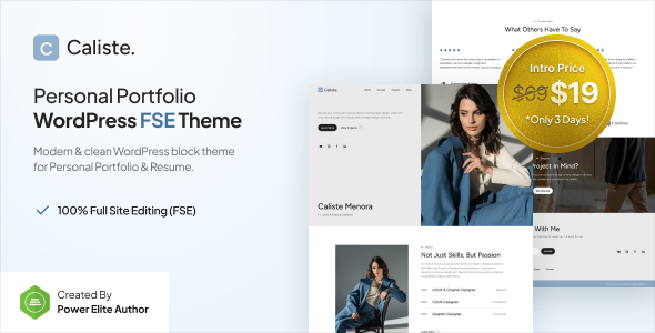 Caliste (ThemeForest)