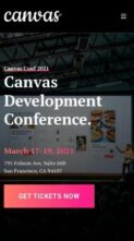 Canvas (SemiColonWeb) - (screenshot mobile)