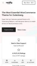 Cartify (screenshot mobile)